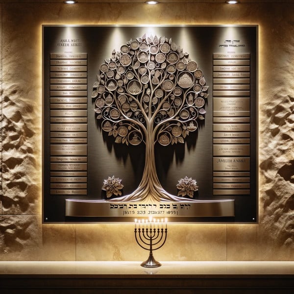 שילוט הנצחה בבתי כנסת: גשר בין העבר להווה והמורשת החייה של הנפטרים שילוט הנצחה בבתי כנסת: גשר בין העבר להווה והמורשת החייה של הנפטרים