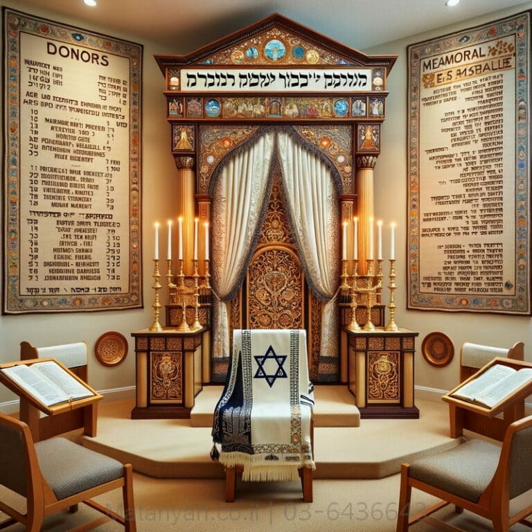 On commemorations for a synagogue On commemorations for a synagogue