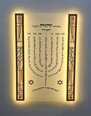 לוח מנורת למנצח סטריפ ויטראז מואר