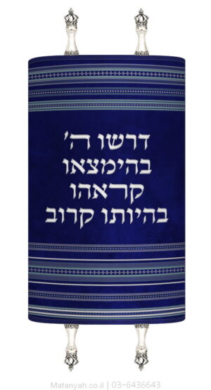 מעיל לספר תורה טלית כסף