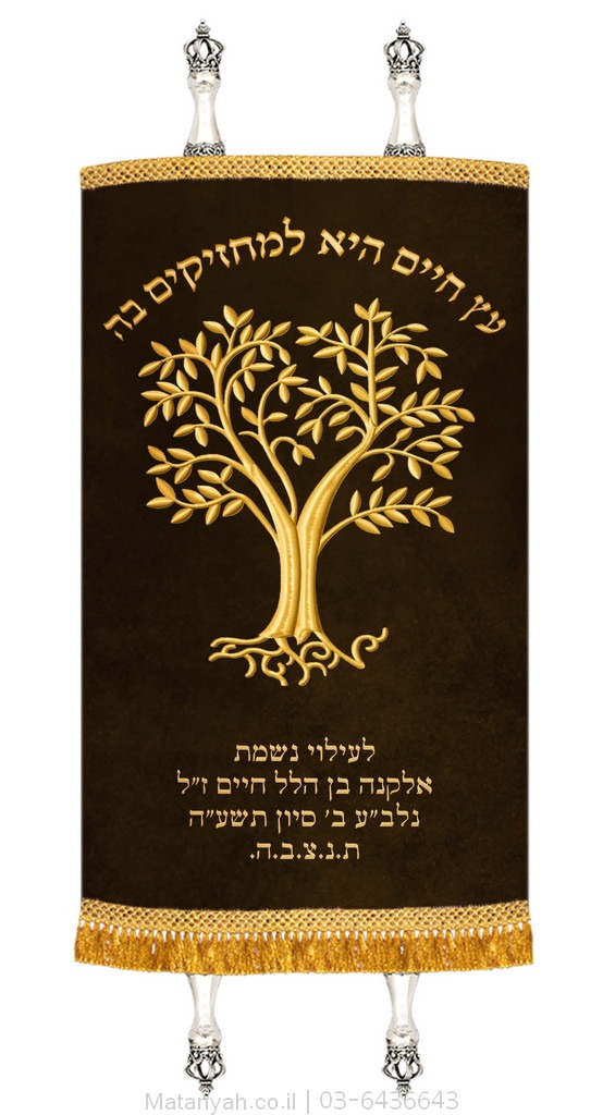 מעיל לספר תורה עץ וינטאג_ זהב מעיל לספר תורה עץ וינטאג_ זהב
