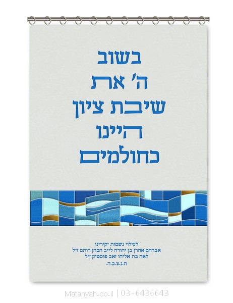 פרוכת ויטרז מודרני המשודרג פרוכת ארון קודש מבית מתניה עם רקמה איכותית ואומנותית תלת‑ממדית