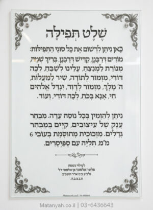 לוח הדפסה על זכוכית