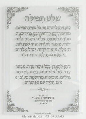 לוח הדפסה על זכוכית