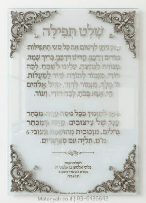 לוח הדפסה על זכוכית