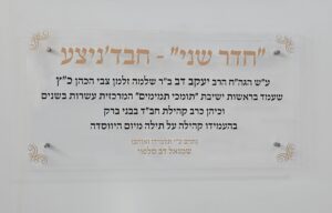שלט פנים שקוף
