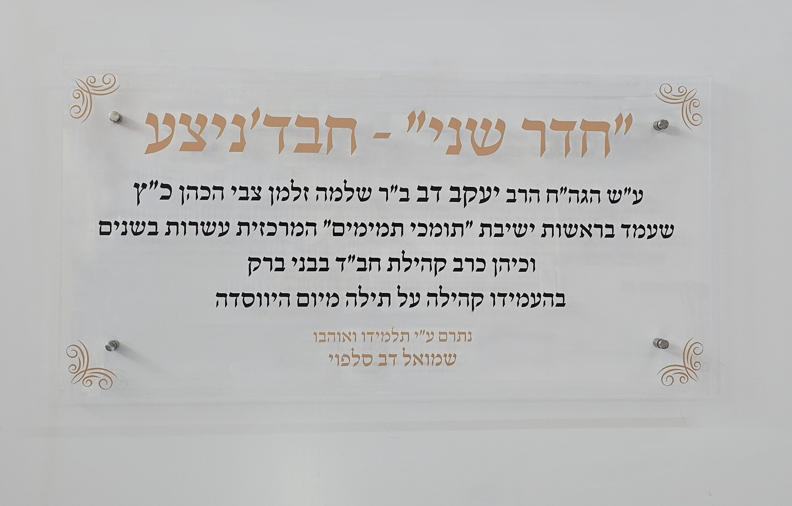 שלט פנים שקוף